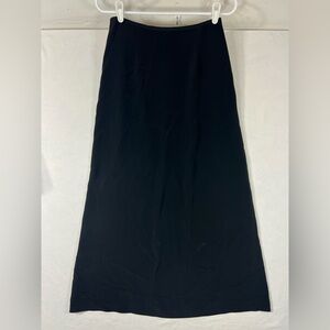 Vintage Y2K Accomplice Black Maxi Skirt Womens Size 5